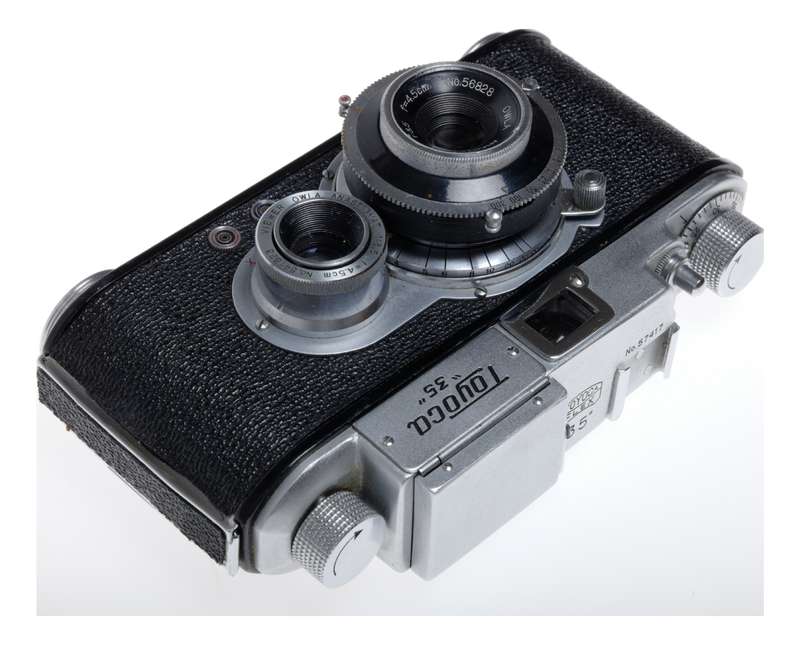 Tougodo Toyoca Flex 35 2nd Version TLR Film Camera Owla 1:3.5 4.5cm