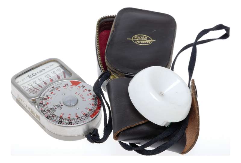 Weston Elliott 80 ASA Light Exposure Meter with Diffuser