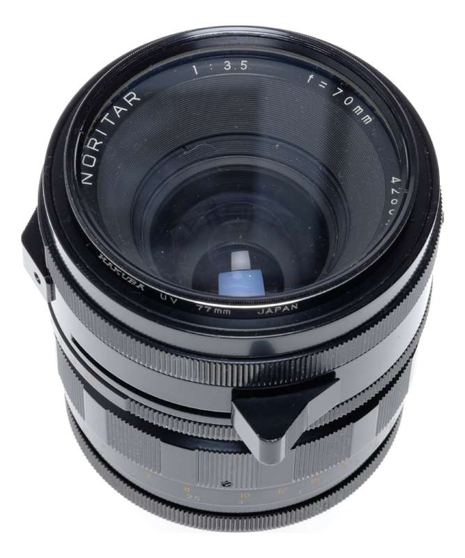 Noritar 1:3.5 f=70mm Norita 66 Medium Format SLR Camera Lens