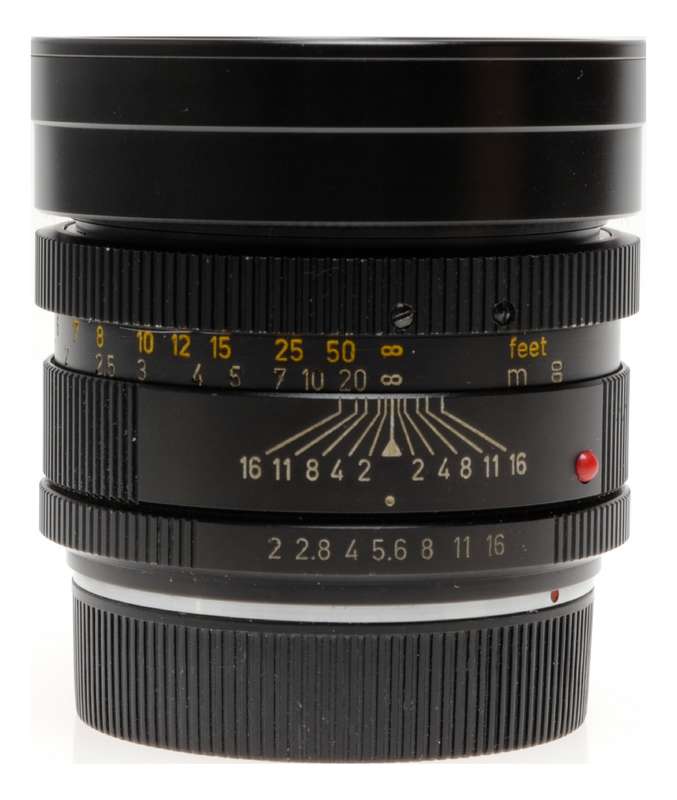 Summicron-R 2/90 Leicaflex SL f2 f=50mm Leica SLR film camera lens 11219