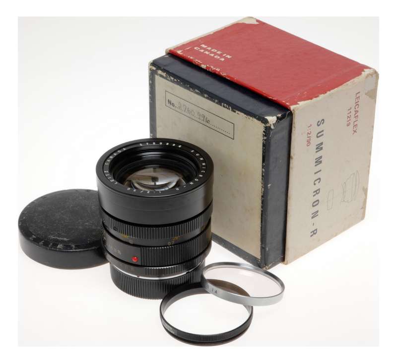 Summicron-R 2/90 Leicaflex SL f2 f=50mm Leica SLR film camera lens 11219