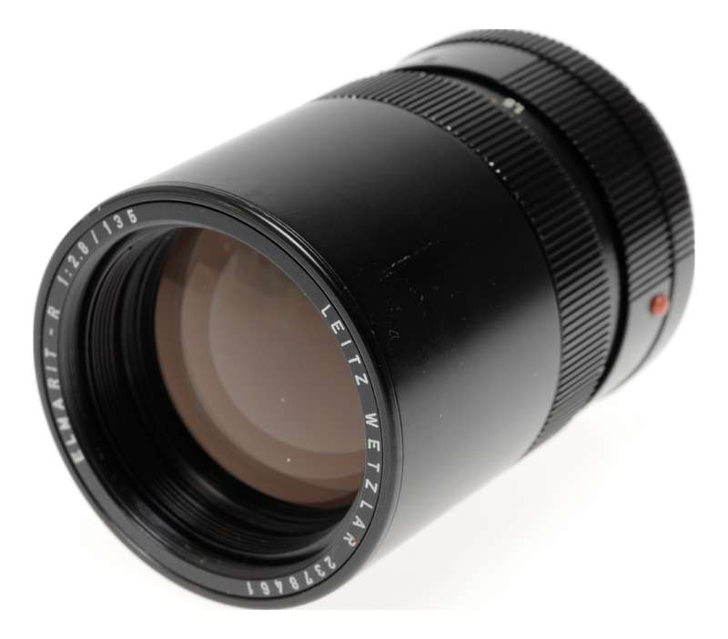 Leica Elmarit-R 1:2.8/135mm SLR black prime f/2.8 camera lens f=135mm