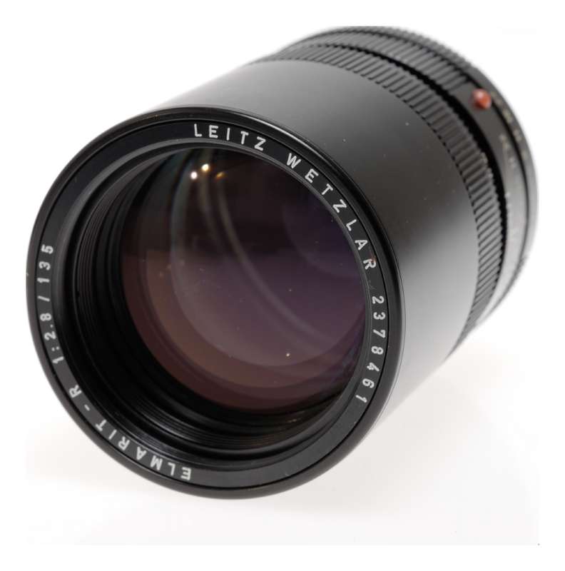 Leica Elmarit-R 1:2.8/135mm SLR black prime f/2.8 camera lens f=135mm