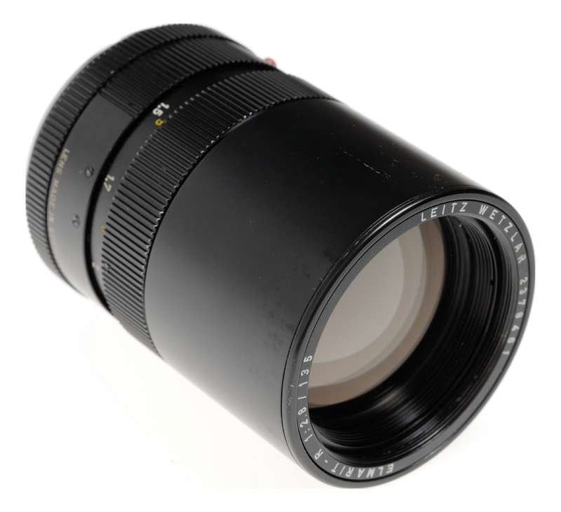 Leica Elmarit-R 1:2.8/135mm SLR black prime f/2.8 camera lens f=135mm