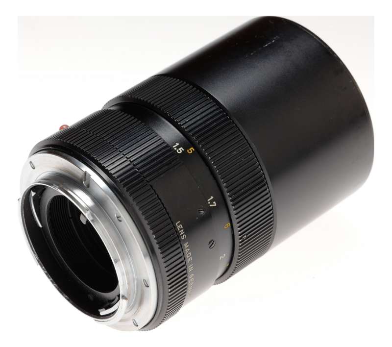 Leica Elmarit-R 1:2.8/135mm SLR black prime f/2.8 camera lens f=135mm