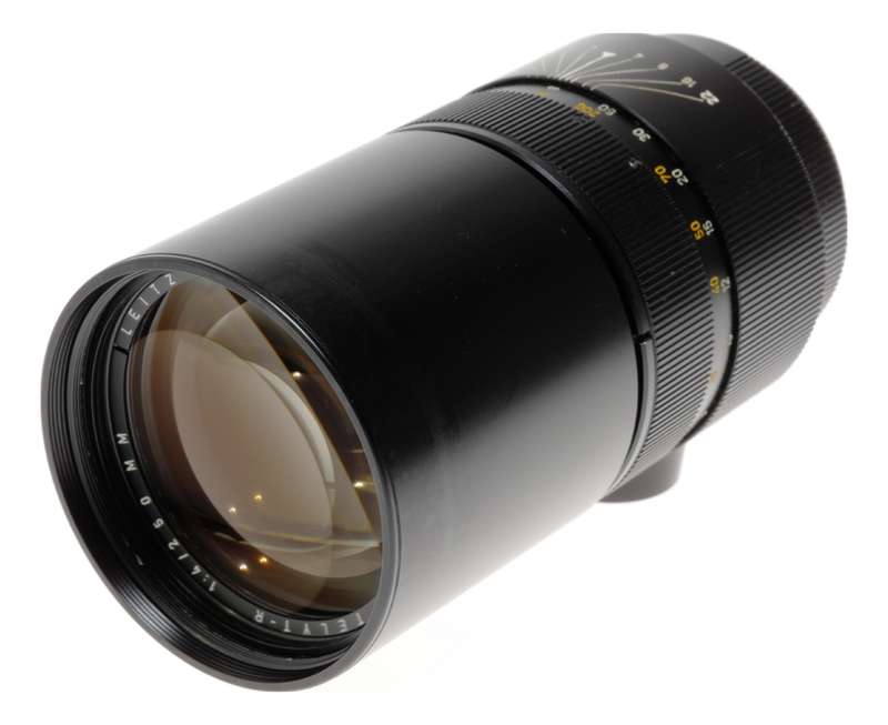 Leica Telyt-R 11920 4/250 SLR camera lens boxed f/4 f/250mm Leicaflex
