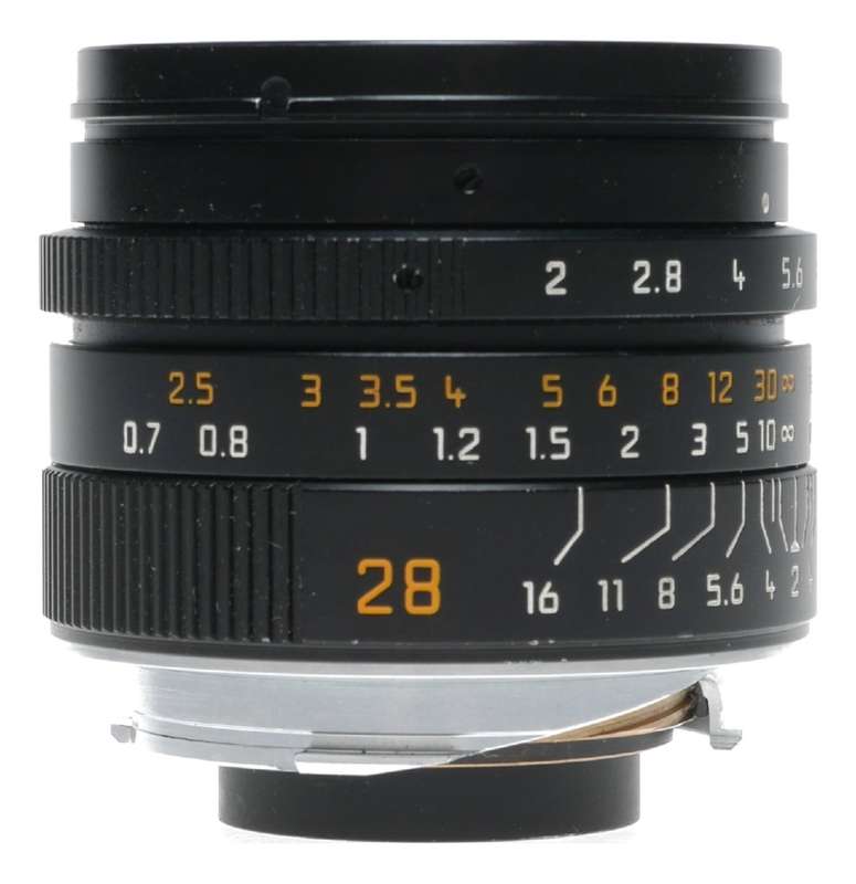 Leica Summicron-M 1:2/28 mm ASPH. 11604 used 6 bit lens set complete f=28mm