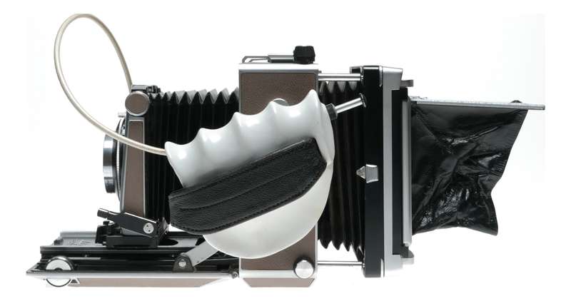 Linhof Super Technika IV 4x5 field camera Symmar 5.6/150mm lens Grip set