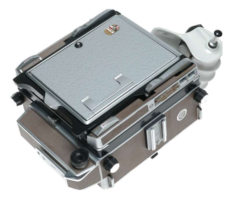 Linhof Super Technika IV 4x5 field camera Symmar 5.6/150mm lens Grip set