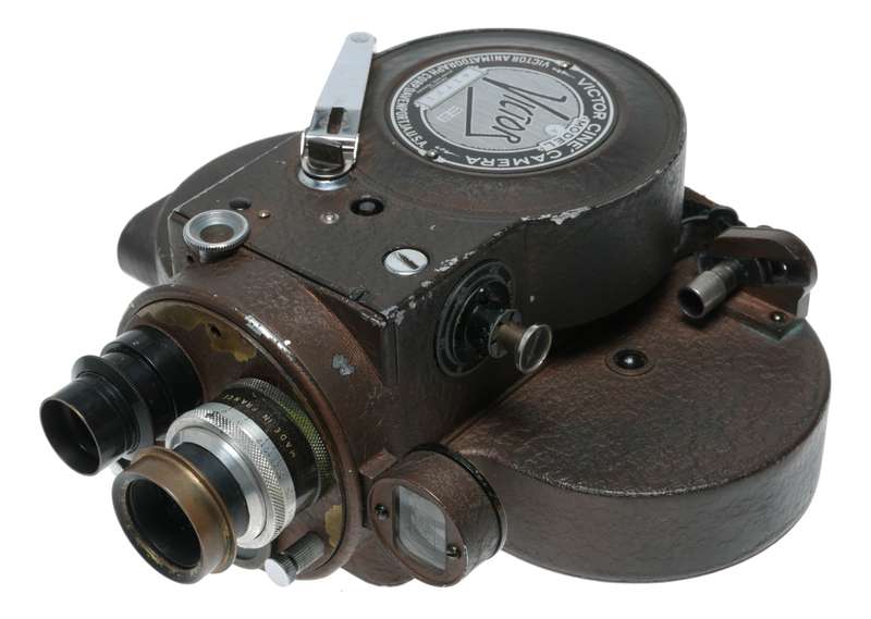 Victor 16mm cine camera Berthiot Cinor lenses 1.5/25mm Dallmeyer