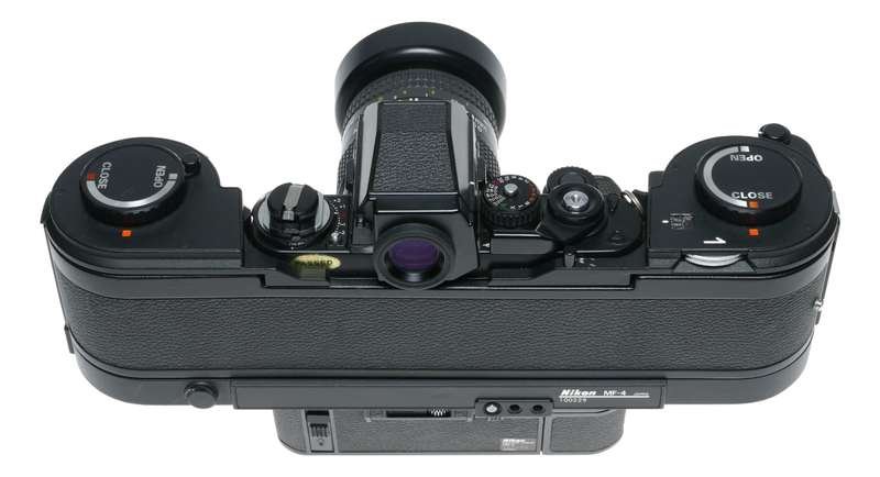 250 Nikon MF-4 motor drive MD-4 winder F3 camera 35mm black RARE