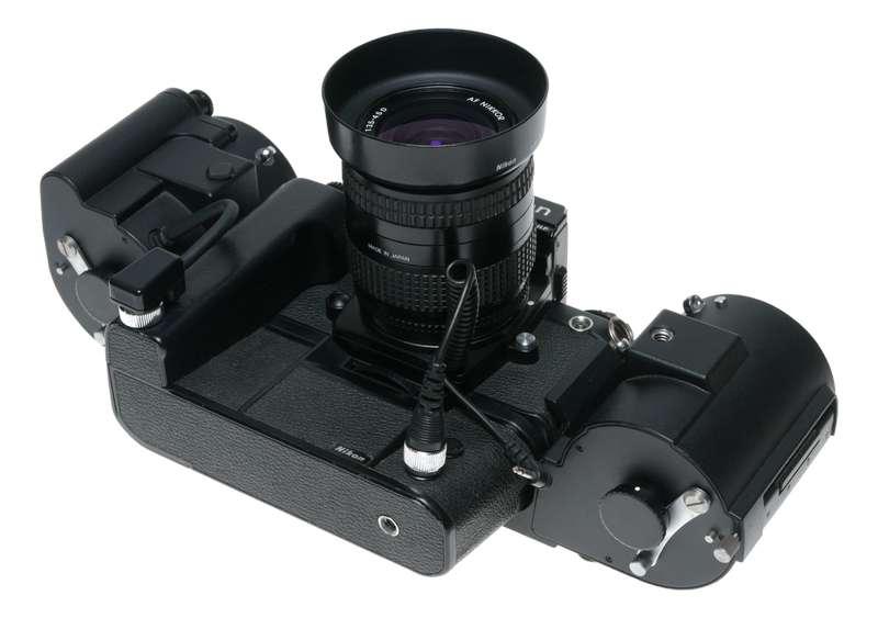 250 Nikon MF-4 motor drive MD-4 winder F3 camera 35mm black RARE