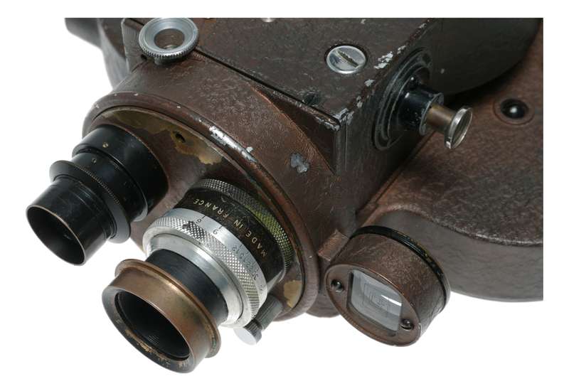 Victor 16mm cine camera Berthiot Cinor lenses 1.5/25mm Dallmeyer