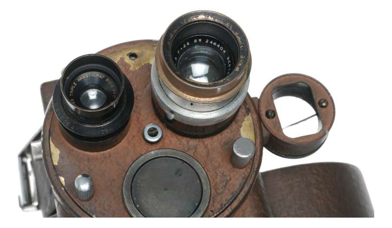 Victor 16mm cine camera Berthiot Cinor lenses 1.5/25mm Dallmeyer