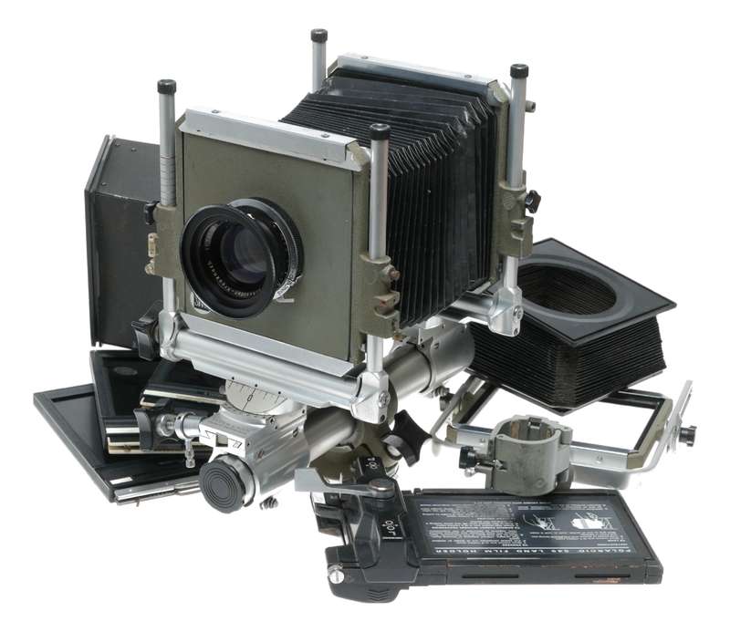Sinar C. Koch System 4x5 field monorail camera Symmar 5,6/210 lens