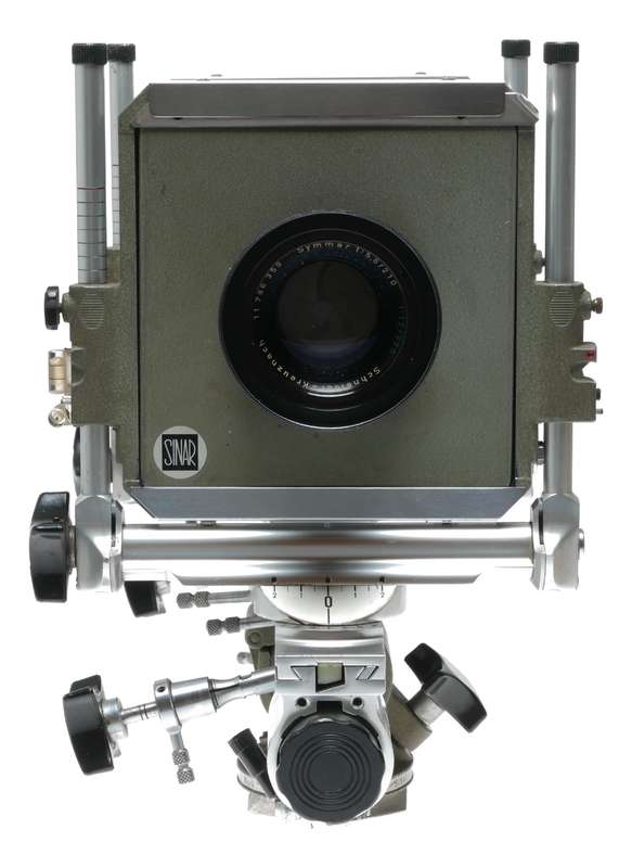 Sinar C. Koch System 4x5 field monorail camera Symmar 5,6/210 lens