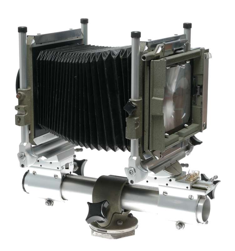 Sinar C. Koch System 4x5 field monorail camera Symmar 5,6/210 lens