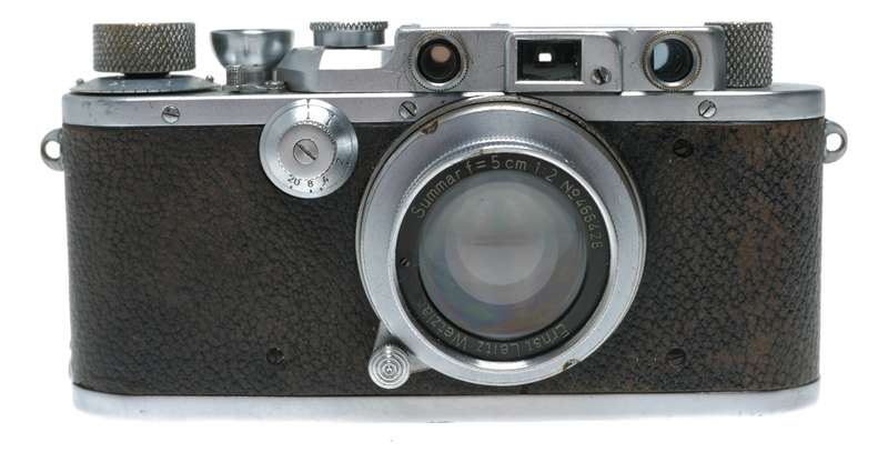 Leica III RF 35mm film camera M39mm lens Summar f=5cm 1:2
