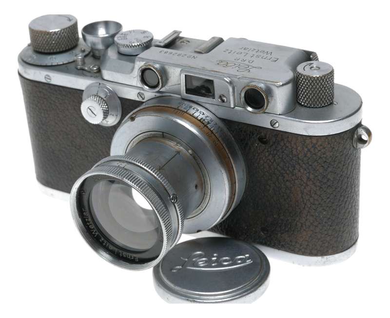 Leica III RF 35mm film camera M39mm lens Summar f=5cm 1:2