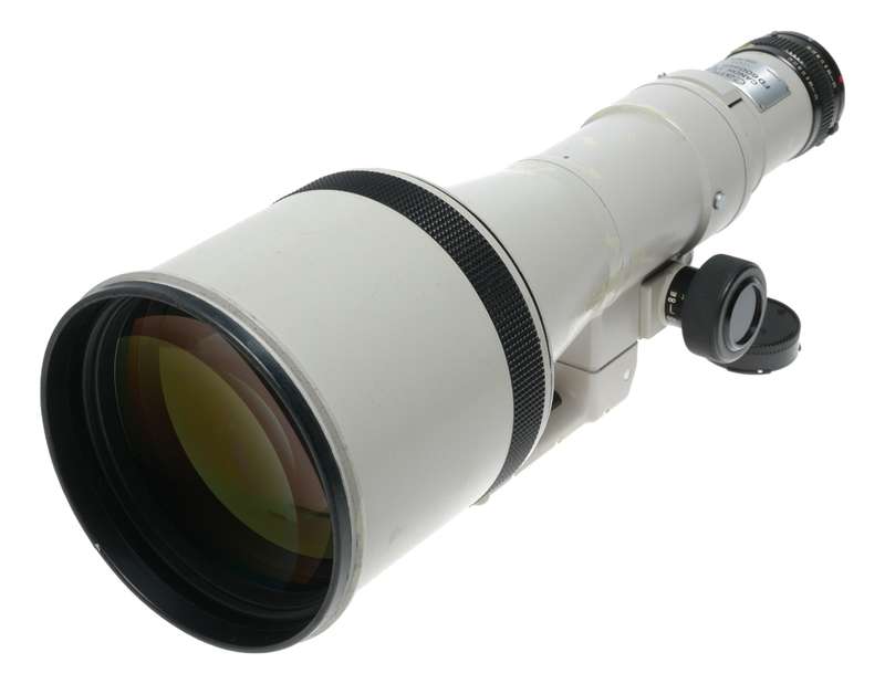 Canon FD 600mm 1:4.5 lens Prime vintage SLR 4.5/600 cased with caps