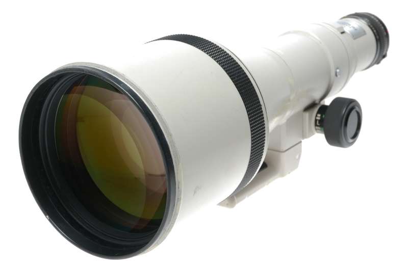 Canon FD 600mm 1:4.5 lens Prime vintage SLR 4.5/600 cased with caps