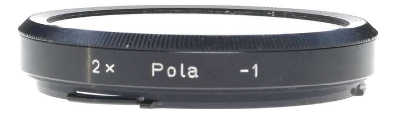 Hasselblad /50 2x Pola -1 Polarizing filter Pol used lens accessory