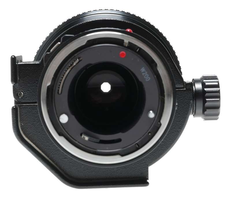 Canon FD 85-300/4.5 Zoom lens fits SLR 35mm film camera set box hood caps