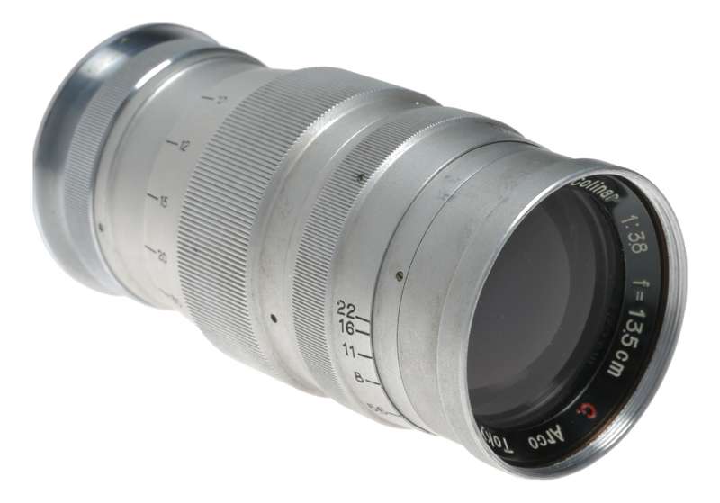 Tele-Colinar 1:3.8 f=13.5cm C Arco Tokyo M39 TLM leica screw mount RF lens