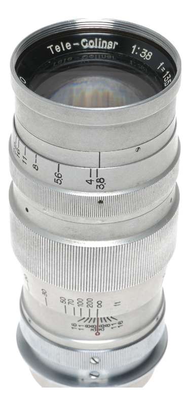 Tele-Colinar 1:3.8 f=13.5cm C Arco Tokyo M39 TLM leica screw mount RF lens