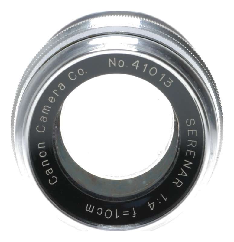 Canon Serenar 1:4 f=10cm lens 4/100mm RF coupled LTM Leica screw mount