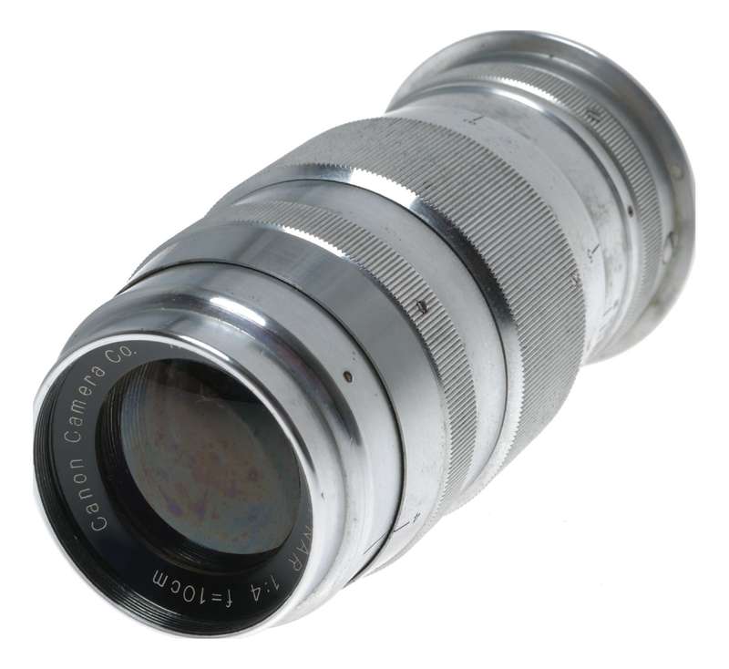 Canon Serenar 1:4 f=10cm lens 4/100mm RF coupled LTM Leica screw mount