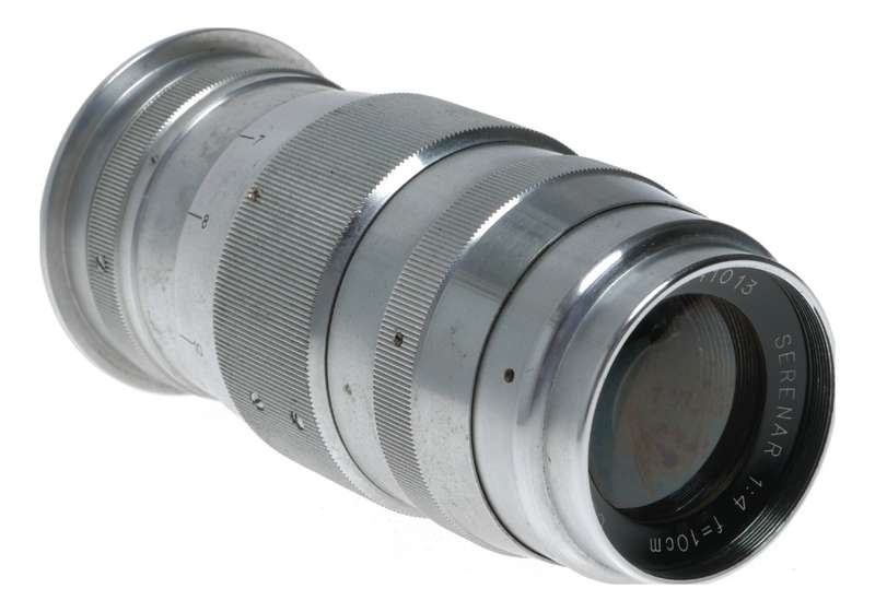 Canon Serenar 1:4 f=10cm lens 4/100mm RF coupled LTM Leica screw mount