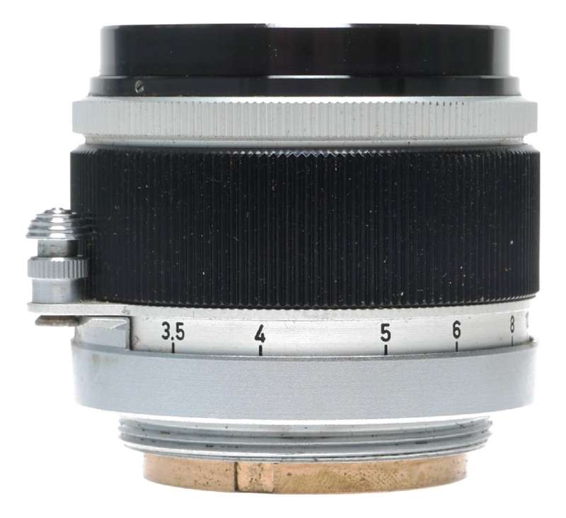 Canon lens 50mm 1:1.8 RF coupled M39 LTM Leica screw mount 1.8/50 set