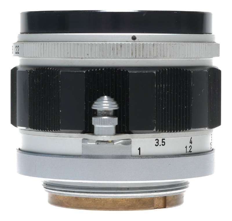 Canon lens 50mm 1:1.4 RF coupled M39 LTM Leica screw mount 1.4/50 Prime