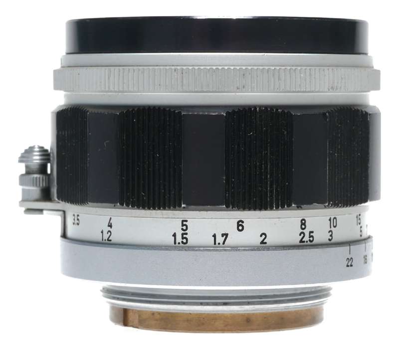 Canon lens 50mm 1:1.4 RF coupled M39 LTM Leica screw mount 1.4/50 Prime