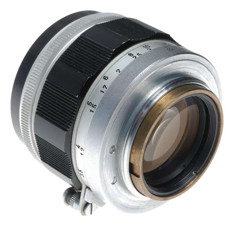 Canon lens 50mm 1:1.4 RF coupled M39 LTM Leica screw mount 1.4/50 Prime