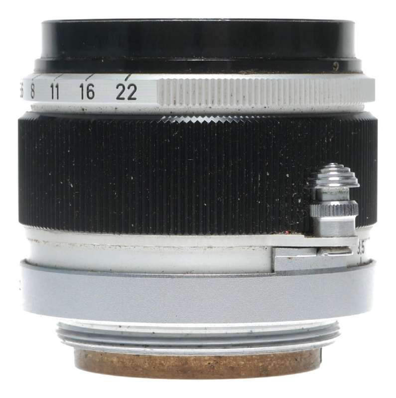 Canon lens 50mm 1:1.8 RF coupled M39 LTM Leica screw mount 1.8/50 hood set