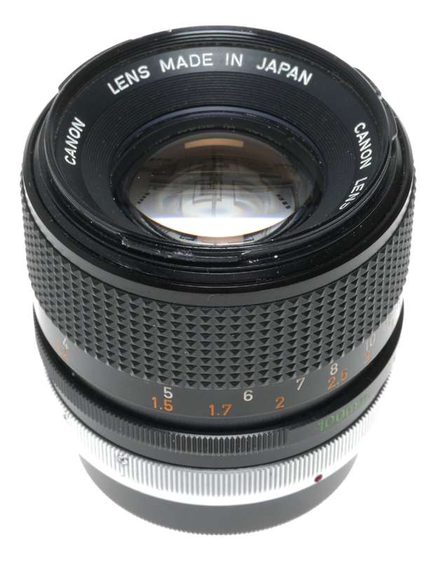 Canon Lens FD 100mm 1:2.8 S.S.C vintage 35mm SLR film camera lens 2.8/100