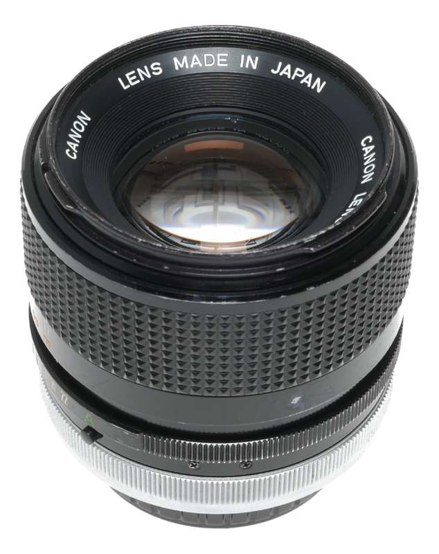 Canon Lens FD 100mm 1:2.8 S.S.C vintage 35mm SLR film camera lens 2.8/100 caps