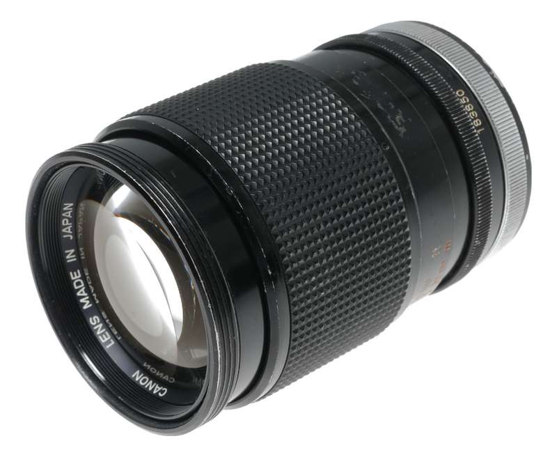 Canon Lens FD 135mm 1:2.5 S.C classic 35mm SLR film camera lens 2.5/135