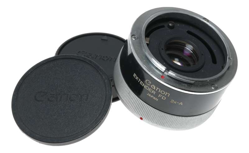 Canon Extender FD 2x-A Japan lens Converter adapter in original pouch