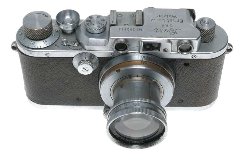 Leica III RF 35mm film camera M39mm lens Summar f=5cm 1:2