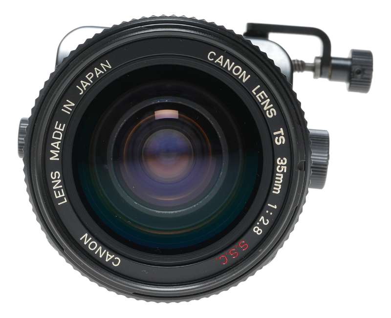 Canon TS 35/2.8 S.S.C Shift lens 35mm f2.8 vintage film set museum condition