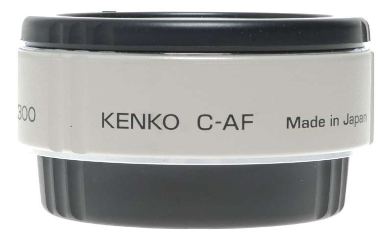 Canon 1.4 Teleplus PRO 300 Kenko CA-F lens adapter converter