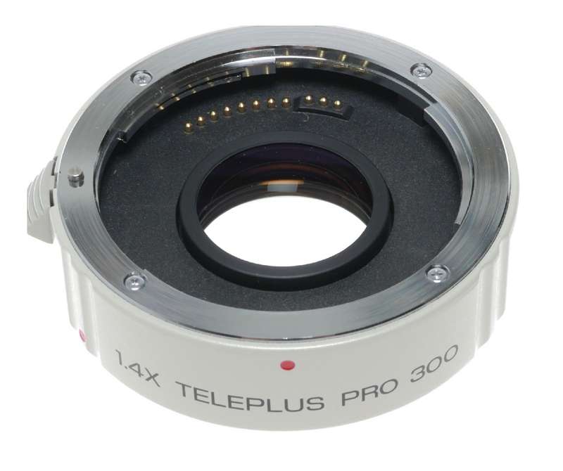 Canon 1.4 Teleplus PRO 300 Kenko CA-F lens adapter converter