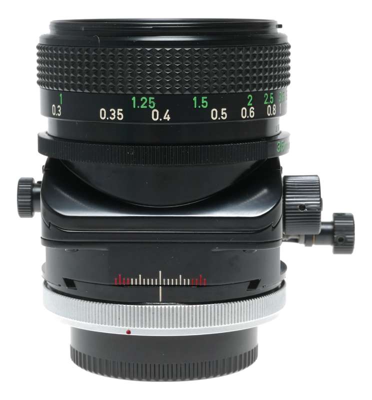 Canon TS 35/2.8 S.S.C Shift lens 35mm f2.8 vintage film set museum condition