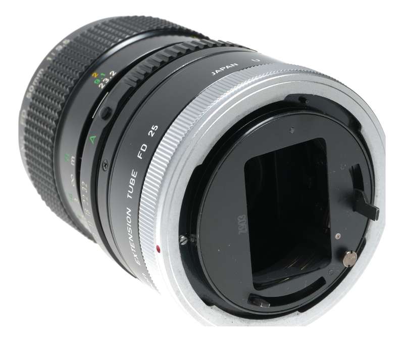 Canon Lens FD Macro 50mm 1:3.5 Antique 35mm film camera lens 3.5/50