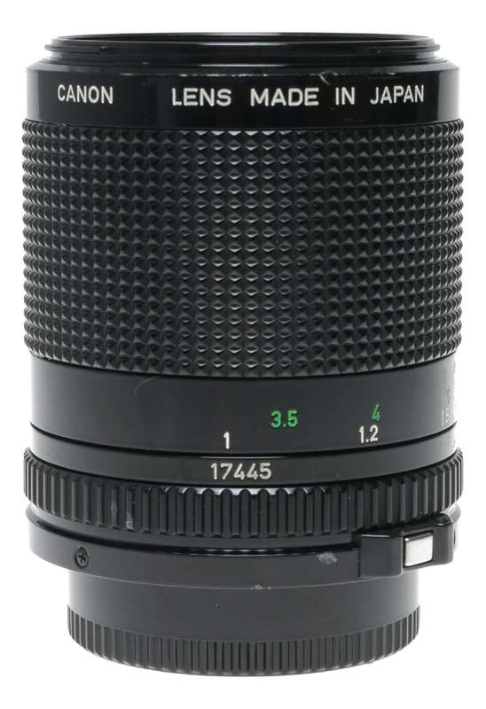Canon Lens FD 100mm 1:2 vintage 35mm film camera lens 2/100 tele lens