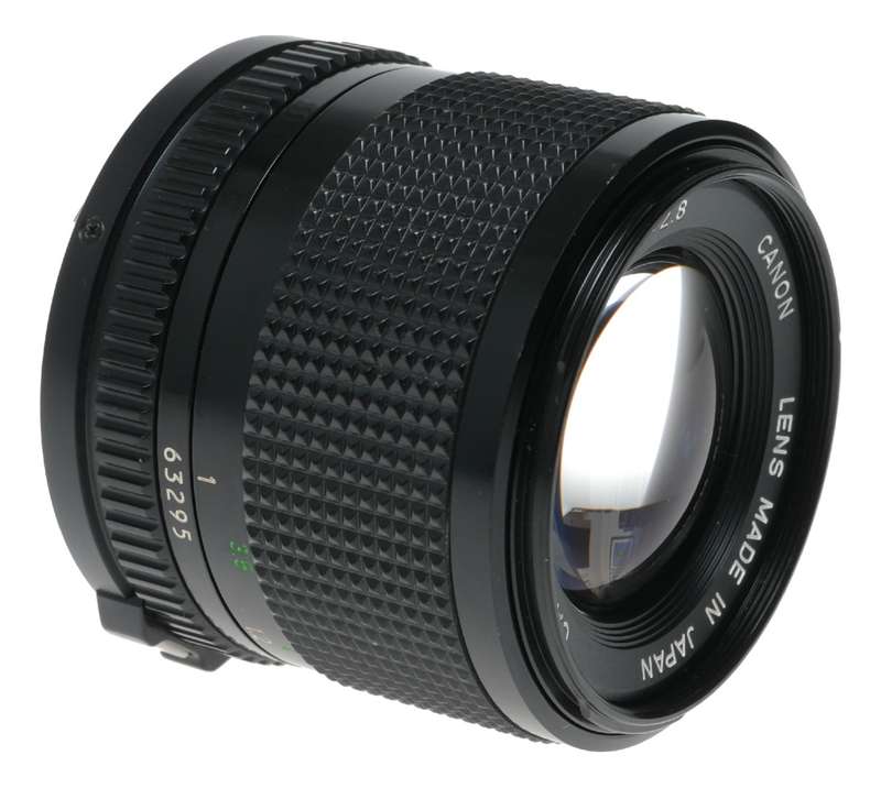 Canon Lens FD 100mm 1:2.8 vintage 35mm film camera lens 2.8/100 tele lens