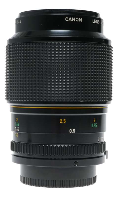 Canon Lens FD Macro 100mm 1:4 Antique 35mm film camera lens 4/100